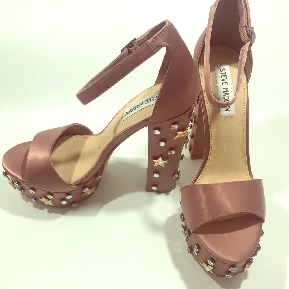 Steve Madden-Glory Dusty Rose- SZ 8- GLOR01S1